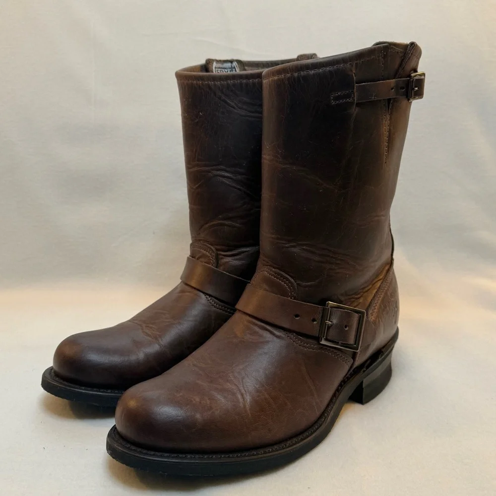 Frye Women’s Engineer 12R Boots - Picture 1 of 16